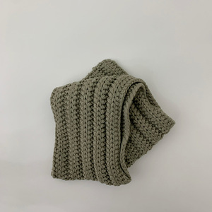 Maglieria casual primaverile neonato moda bambino <span class=keywords><strong>sciarpa</strong></span> in maglia floreale personalizzata <span class=keywords><strong>sciarpa</strong></span> lavorata a maglia per bambini all'ingrosso - Product Image 4