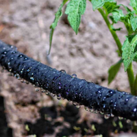 Sistema di irrigazione a goccia collegabile 2025 per giardino, tubo piatto a doppio strato ad alta pressione, flessibile e durevole in PE per acqua