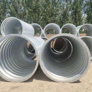 Fábrica de Acero, Producción de Tubería Corrugada para Alcantarillas de Puentes, Tubería de 12M y 6M de Longitud - Product Image 3