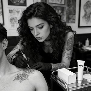 Vente <span class=keywords><strong>directe</strong></span> en gros – Crème indolore 75 % pour correction de tatouage – Meilleure marque d'encre à tatouer – Produits <span class=keywords><strong>PMU</strong></span> pour usage professionnel - Product Image 1