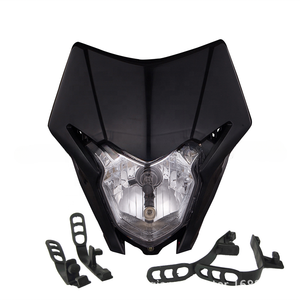 LINGQI Phares de <span class=keywords><strong>moto</strong></span> Feux de circulation diurne à LED Grimace Phare Capot pour CRF Off Road Motorbike Motocross Parts - Product Image 6