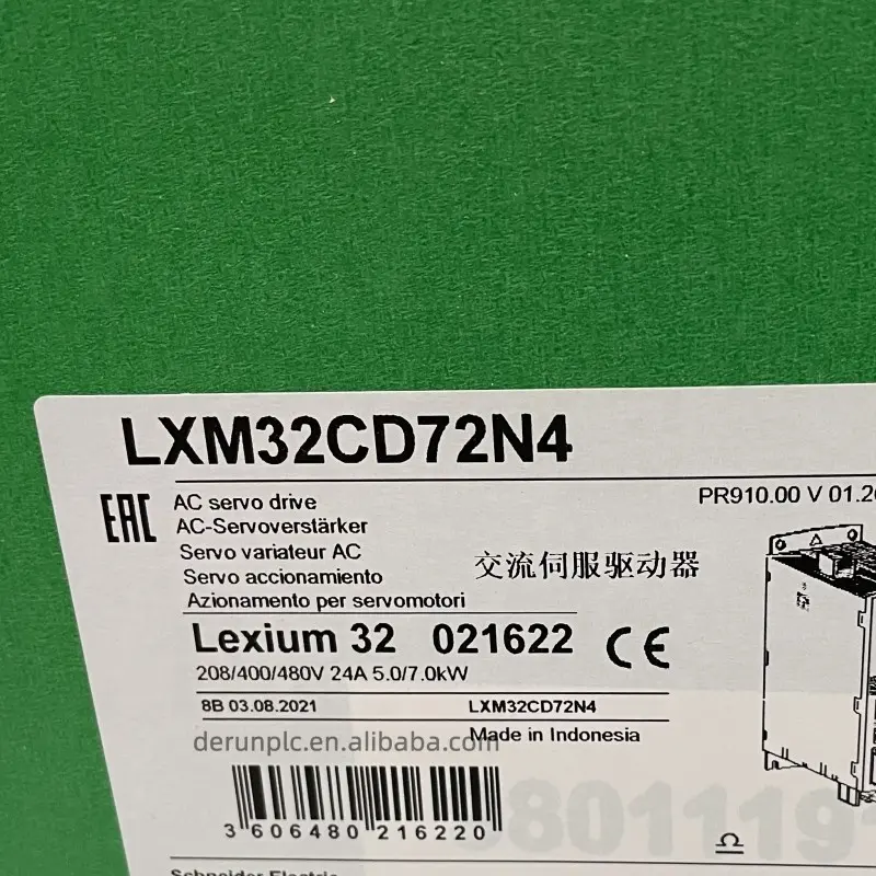 स्पॉट औद्योगिक नियंत्रण आंदोलन Lexium 32 एसी सहायक चालक LXM32CD30N4 LXM32CD72N4 LXM32CD18N4 पीएलसी नियंत्रक