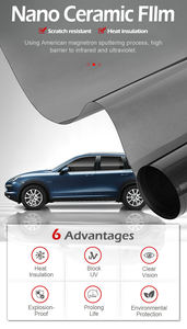 ฟิล์มติดหน้าต่างรูปตัว <span class=keywords><strong>V</strong></span> <span class=keywords><strong>Kool</strong></span> ฟิล์มติดกระจกรถยนต์นาโนเซรามิคติดกระจกกันแสง UV - Product Image 3