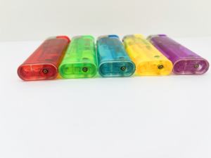 Briquets à gaz en plastique bon marché briquet à flamme au butane de cuisine rechargeable briquet électronique cool en gros Unique de Chine - Product Image 3