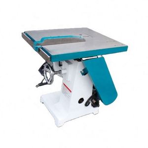 Machine à bois universelle pour le travail du bois, avec rail de guidage inclinable, pour la refendage, le rainurage et la découpe multi-lames, et scie circulaire - Product Image 3