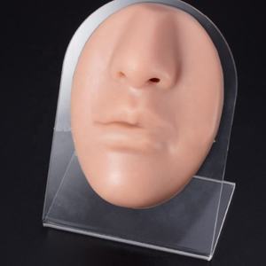 Modèle <span class=keywords><strong>de</strong></span> visage en silicone souple Gaby, nouveau design, faux piercing réel, modèle <span class=keywords><strong>de</strong></span> piercing artificiel, outil <span class=keywords><strong>de</strong></span> présentation, bijoux - Product Image 5