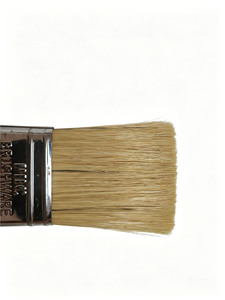 Pennello Economico in Setole Naturali per Pittura Murale Fai-da-te con Manico in Legno Rosso, Design Ergonomico, Disponibile OEM/ODM - Product Image 3