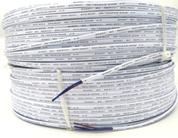 Cable RVV con revestimiento, 2, 3 y 4 núcleos, cable plano de cobre con revestimiento flexible, cables y conjuntos de cables