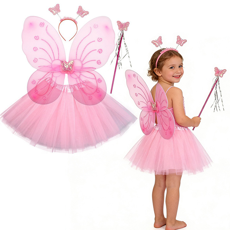 fairy fancy dress dialogue Valerie Fairy Costume – Dress and Wings Set (multicolor)