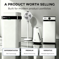 Purificateur d'air résidentiel Airdog X5 avec collecteur lavable pour la vente au détail et la distribution