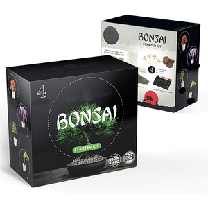 Cadeau <span class=keywords><strong>de</strong></span> noël bricolage adulte enfant artisanat pousse <span class=keywords><strong>intérieur</strong></span> 4 germes Types germer cadeaux Kit <span class=keywords><strong>de</strong></span> <span class=keywords><strong>d</strong></span>émarrage bonsaï - Product Image 1