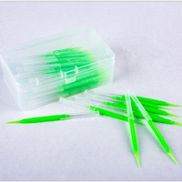 Soins des gencives brosse interdentaire cure-dents fil métallique brosse à dents orthodontique et choisir bâton dentaire cure-dents en gros.