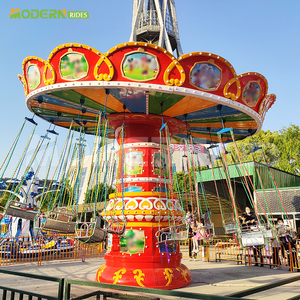 Atracción de feria: Silla voladora para niños, equipo de parque de atracciones, para uso en interiores/exteriores, fibra de vidrio, para centros comerciales - Product Image 6