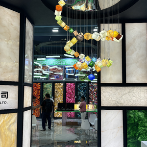 Revêtement mural flexible en pierre d'<span class=keywords><strong>ardoise</strong></span> translucide ultra-mince, dalle pliable, panneau décoratif pour comptoir de bar, intérieur de club, mur de fond de scène KTV - Product Image 4