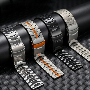 Fasce diverse per orologi in acciaio inox 22mm per Huawei Watch <span class=keywords><strong>GT2</strong></span> 3 4 <span class=keywords><strong>46MM</strong></span> di lusso in metallo cinturini per orologi Garmin 255 antesignana - Product Image 4