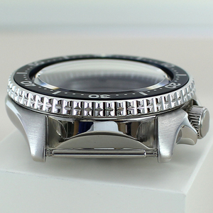 ตัวเรือน<span class=keywords><strong>นาฬิกา</strong></span>เหล็กสีเงินขนาด 42.5 มม. รุ่น SKX กระจกแซฟไฟร์ สำหรับกลไก <span class=keywords><strong>Seiko</strong></span> NH34 NH35 NH36 NH38 พร้อมวงแหวนบอกเวลา หน้าปัดนาฬิกาขนาด 28.5 มม. - Product Image 4