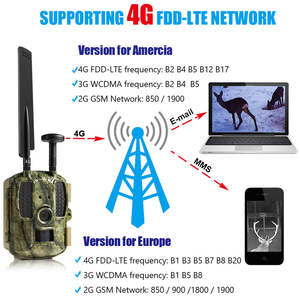 Balever 480-P 4G 12MP Wild Game Trail <span class=keywords><strong>Camera</strong></span> Pièges photo avec MMS Email GPS pour la <span class=keywords><strong>chasse</strong></span> au moniteur <span class=keywords><strong>de</strong></span> la faune - Product Image 2