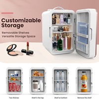 Nouveau mini-réfrigérateur électrique portable PC-F006 sans givre en acier inoxydable, déshumidificateur déshydratant à haute efficacité énergétique pour l'extérieur