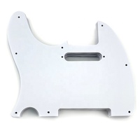 Pickguard de guitare électrique en PVC gris nacré 4 plis à 8 trous pour guitares de style TL