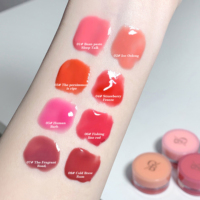 Gege Bear Makeup Gloss Lip Glaze Waterproof Logo personnalisé Crème baume à lèvres nourrissante naturelle biologique