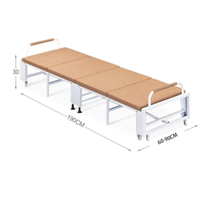 WT-B09 <span class=keywords><strong>Letto</strong></span> Pieghevole <span class=keywords><strong>Singolo</strong></span> Portatile in Metallo <span class=keywords><strong>Comodo</strong></span> per Campeggio Prodotto in Cina - Product Image 2