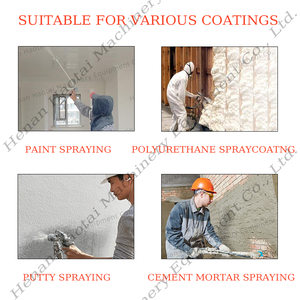 Hoàn toàn tự động M9 tiên tiến thạch cao vữa phun máy bột khô thạch cao phun thạch cao cơ sở Máy phun - Product Image 4