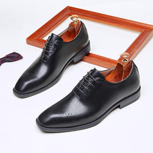 Costume formel d'affaires en cuir de haute qualité, sur mesure et luxueux, avec lacets et chaussures classiques pour hommes - Product Image 3