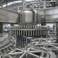 Machine de remplissage automatique électrique aseptique pour jus de fruits frais, haute capacité 8000 BPH, pour emballage en verre, application boisson