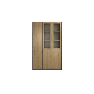 6.5ft alta Post-moderna per la casa in legno ufficio armadio libreria armadio modulare - Product Image 2