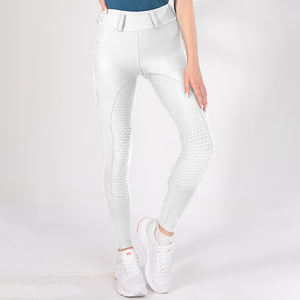 Calzoni da corsa a cavallo da donna con Design personalizzato <span class=keywords><strong>pantaloni</strong></span> equestri con impugnatura in Silicone con tasca - Product Image 3