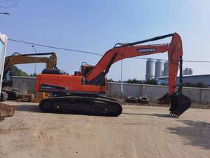Excavatrice sur pneus DOOSAN 300LC d'occasion, machine de terrassement sur pneus DOOSAN 225LC-9 en bon état - Product Image 3