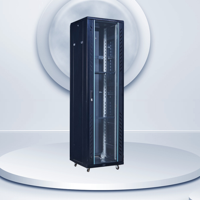 High Quality_42U 600*1000*2000 Standard 19 Inch Data Center Server Rack, Network Cabinet, 5mm Toughened Glass Door, Manufacturer