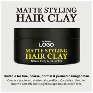 Cire coiffante pour hommes hydratante en profondeur, volumisante et nourrissante, pour un maintien optimal - Product Image 4