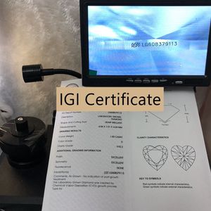 IGI GIA证书0.5ct 1ct 1.5ct 2ct 3ct 4ct 5ct 6ct高性价比实验室创建钻石HPHT CVD实验室生长钻石 - Product Image 3