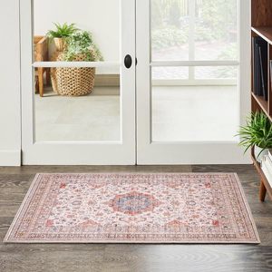 Tappeto Vintage piccolo spazio con grande sigillo di Design lavabile in gomma retro tappeto per uso domestico stile bohémien tappeto - Product Image 2