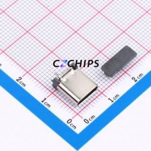 XUBF-0338-1006 USB Connector SMD Connector ( Connector Type: Type-C )( Protocol Standard: USB 3.1 )( Gender: Female ) - Product Image 1