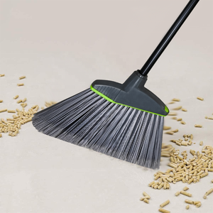 Escobas multifuncionales de ángulo de mango largo populares de alta calidad con cerdas de <span class=keywords><strong>PET</strong></span> para escoba de limpieza de suelo de carretera de jardín NO.6112 - Product Image 2