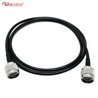Cable Coaxial WODF Factory RG58, Conector N Macho a N Macho, Cable de Conexión Coaxial RF para Antena de Estación Base