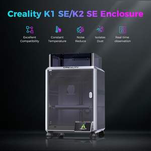Creality K2 SE K1 SE Enclosure Transparent Dustproof Constant <b>Temperature</b> Noise Reduction Protective <b>Cover</b> for 3D Printer - Product Image 2