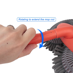 Balai de lavage de voiture à double tête, rétractable, télescopique, rotatif, pour le nettoyage des toits, des fenêtres, entretien pour les accessoires de lavage de voiture - Product Image 4