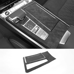 <span class=keywords><strong>Para</strong></span> Audi C8 A6 A7 S6 S7 (2019-2025), Panel de consola central, Marco embellecedor, pegatina hecha de Alcantara, accesorios de afinación Interior de coche - Product Image 5