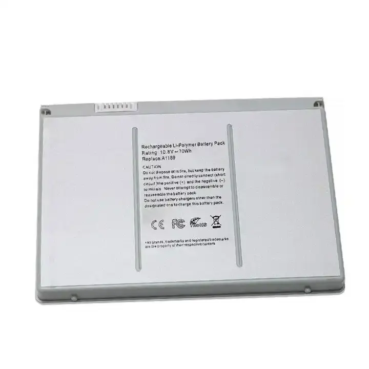 Şarj edilebilir Laptop batarya A1175 uyar 13 "2008 MacBook Pro A1150 A1260 Max kapasite 4200 mah macbook pil için