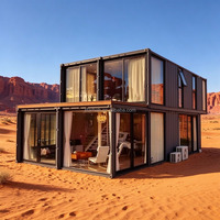 Cabine d'hôtel capsule HFBH préfabriquée pliable, maison modulaire préfabriquée, maison conteneur, maison extensible