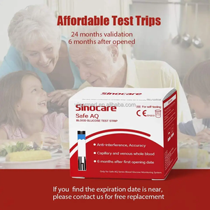 Tiras Reactivas de Glucosa Sinocare Safe AQ <span class=keywords><strong>Chek</strong></span> - Product Image 6