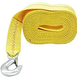 Factory high quality durable safety outdoor polyester hook car race towing straps