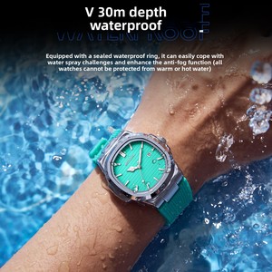 Mstianq Thương Hiệu Người Đàn Ông Sang Trọng Đồng Hồ Giản Dị Thời Trang Quay Số Lịch Sáng Không Thấm Nước Thạch Anh Chuyển Động 20Mm Ban Nhạc Chiều Rộng 42Mm Quay Số - Product Image 4