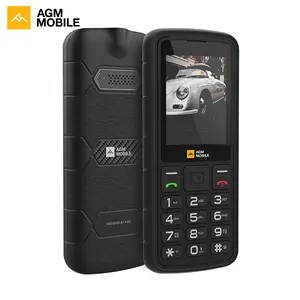 AGM M9 ponsel tahan banting IP68/IP69K, telepon ergonomis ramah pengguna panggilan cepat tombol SIM ganda fitur Panggilan