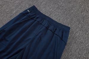 送料無料 メンズ サッカー フットボール クラブ チャンダル フットボール ウェア ハーフプル セット 長袖 トレーニング シャツ ジャージ 100% ポリエステル - Product Image 5