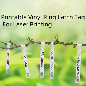 ป้ายแขวนพลาสติกสีขาวหลากสี กันน้ำ พิมพ์ด้วยเลเซอร์ได้ สำหรับใช้งานกลางแจ้ง สำหรับเมล็ดพันธุ์ - Product Image 4