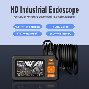 Cámara con Sensor CMOS HD 1080P de 8 mm, Resistente al Agua IP67, SDK, Pantalla de 4.3 Pulgadas, Video H.264 para Automoción/Motor/Tuberías, Endoscopio <span class=keywords><strong>Automotriz</strong></span> - Product Image 3